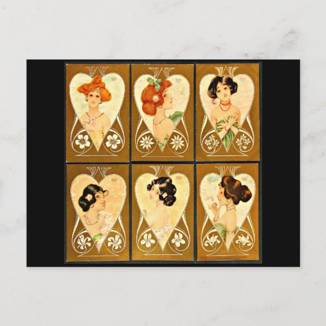 Postcard-Classic/Vintage-Raphael Kirchner 23 Postcard (Front)