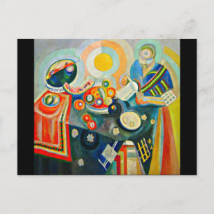Postcard-Classic/Vintage-Robert Delaunay 4 Postcard