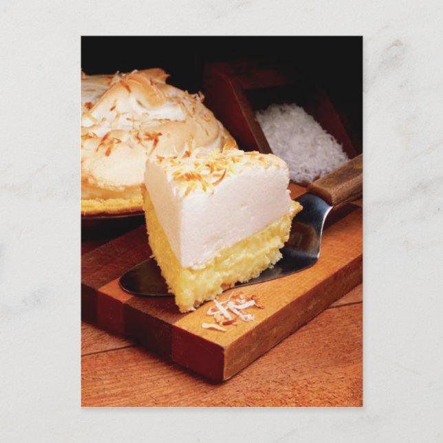 POSTCARD COCONUT CREAM PIE (Front)