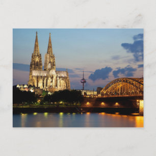 Postcard Cologne Cathedral, Germany