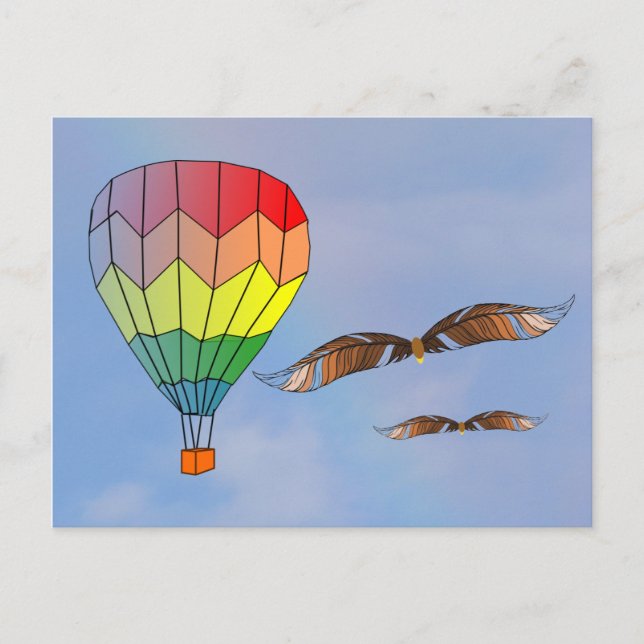 Postcard - Come Fly With Me (Front)