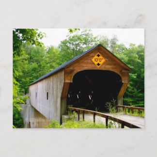 Postcard Covered Bridge New Hampshire