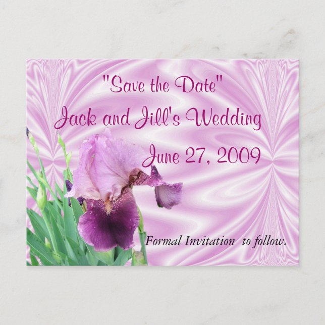 Postcard-customise Announcement Postcard (Front)