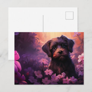Postcard Cute Pup