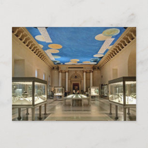 Postcard Cy Twombly Ceiling, Louvre Museum