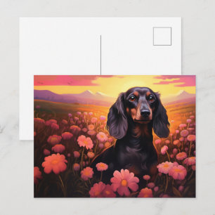 Postcard Daisy's Radiance:
