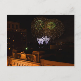 Postcard: Dayton Fireworks Postcard