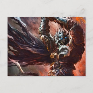 Postcard - Death Knight Close-up
