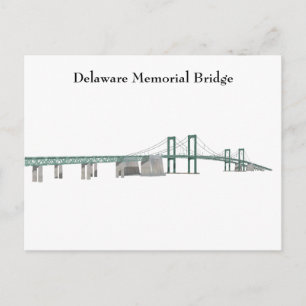 Postcard: Delaware Memorial Bridge Postcard
