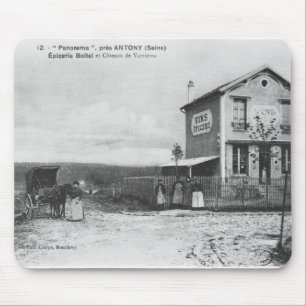 Postcard depicting a 'Panorama' near Antony Mouse Pad