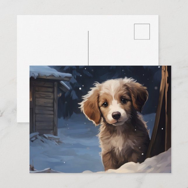 Postcard Dog 1-9 (Front/Back)
