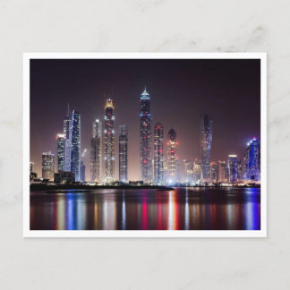 Postcard - Dubai Skyline By Night
