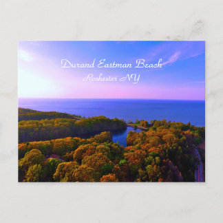 Postcard - Durand Eastman Beach in Autumn