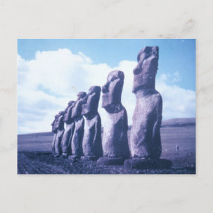 Postcard-Easter Island, Chile Postcard