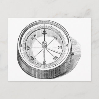 Postcard - Engineer Compass