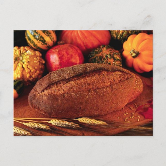 POSTCARD FALL BREAD DISPLAY (Front)