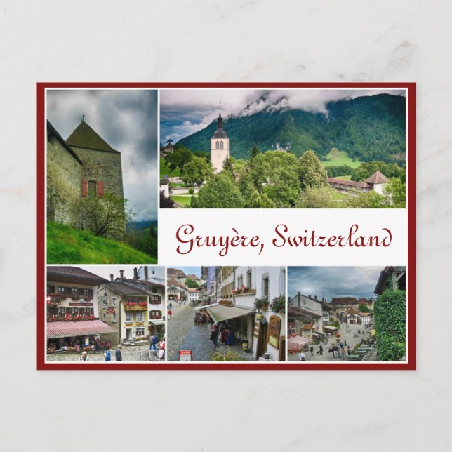 Postcard from Gruyère, Switzerland (Front)
