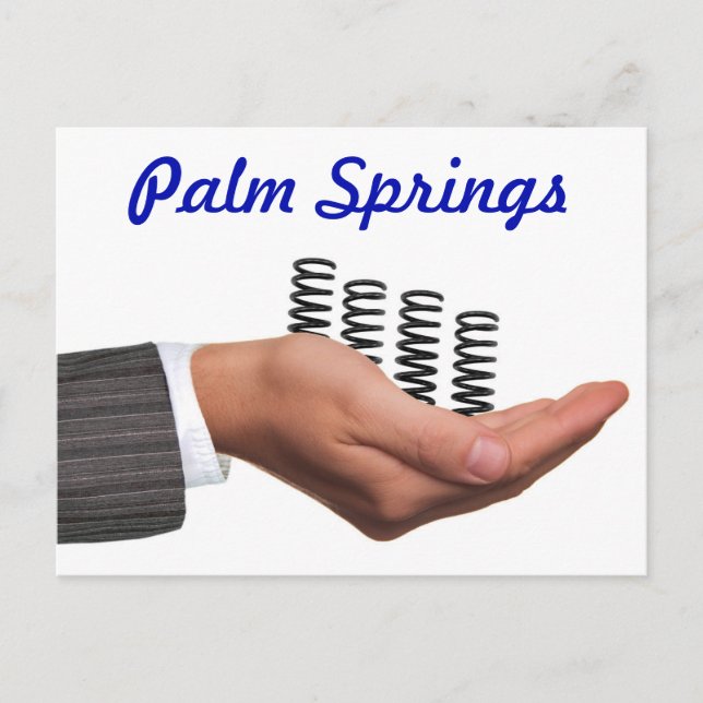 Postcard from "Palm Springs" (Front)
