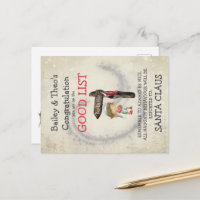 Postcard from Santa's Elf Good List