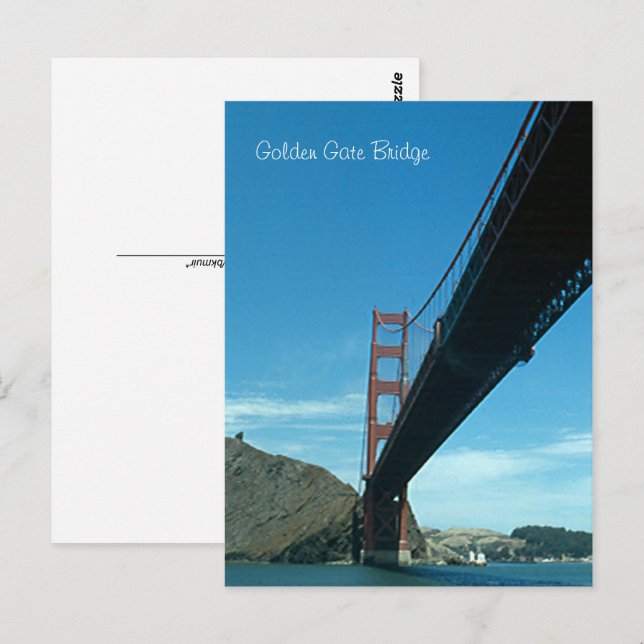 Postcard - Golden Gate Bridge (Front/Back)