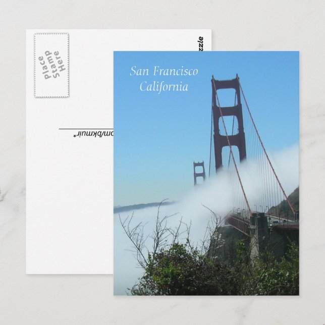 Postcard - Golden Gate Bridge (Front/Back)