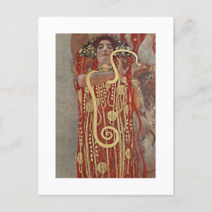 POSTCARD : GUSTAV KLIMT  : HYGIEIA : 1907 