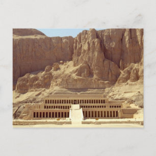 Postcard Hatshepsut Temple, Deir El Bahri, Egypt