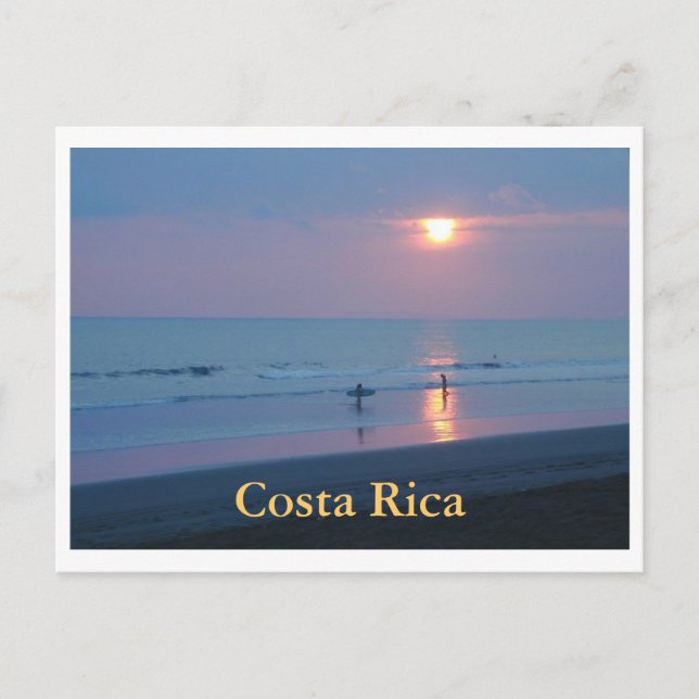 Postcard Hermosa Blue Sunset (Front)