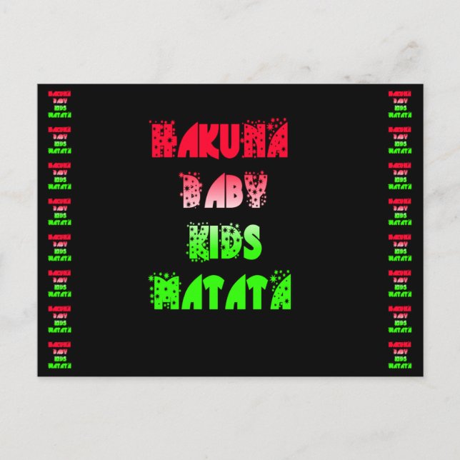 Postcard Horizontal Template (Front)