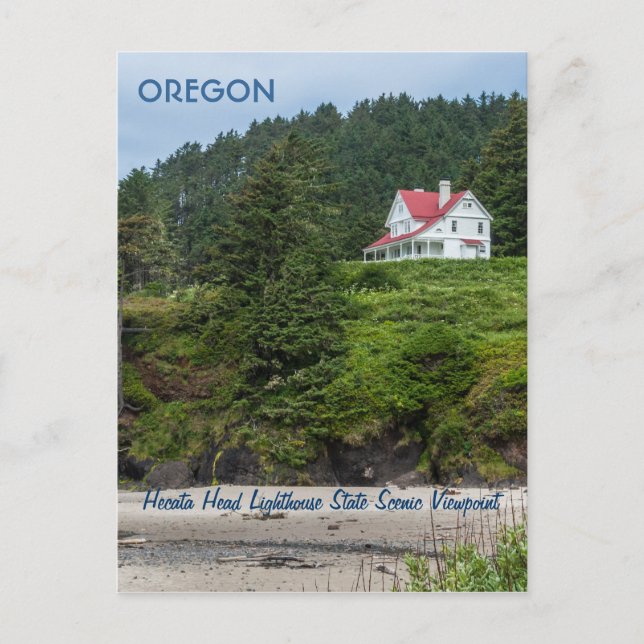 Postcard: House At Hecata Head (Portrait) Postcard (Front)