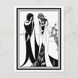 Postcard: Illustration by Aubrey Beardsley Postcard