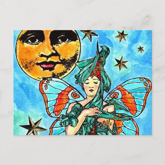 Postcard "Inspiration Fairy" (Front)
