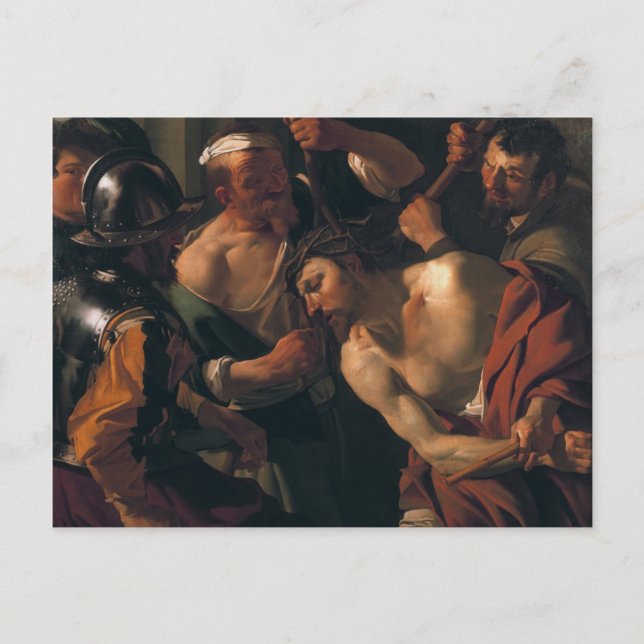 Postcard Jesus Christ w. the Crown of Thorns (Front)