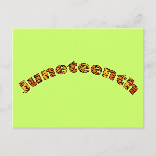 Postcard: Juneteenth Postcard (Front)