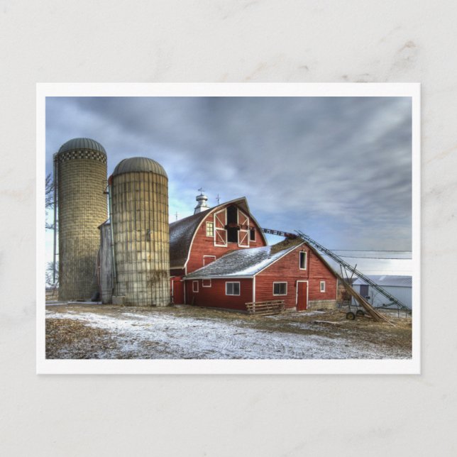 Postcard, Lahr barn Postcard (Front)