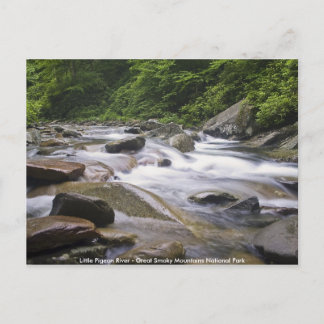 Postcard - Little Pigeon River, Great Smoky Mtns.