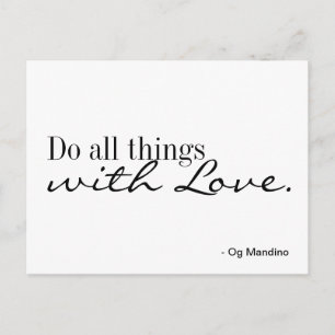 Postcard - Love