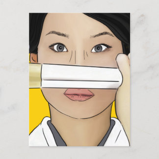Postcard Lucy Lu Kill Bill