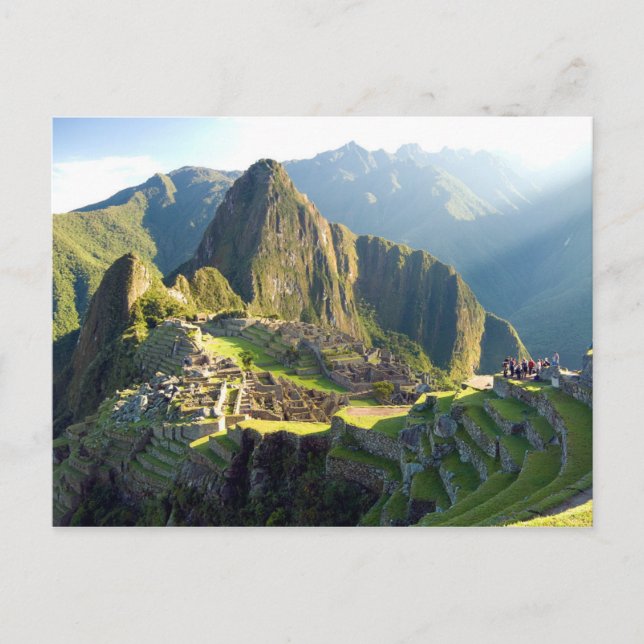 Postcard Machu Picchu, Peru (Front)