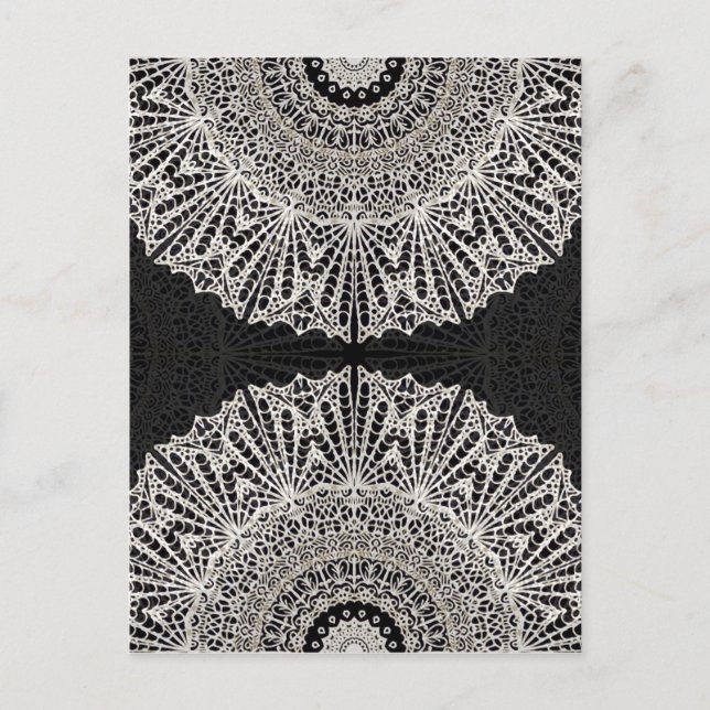 Postcard Mandala Mehndi Style G384 (Front)