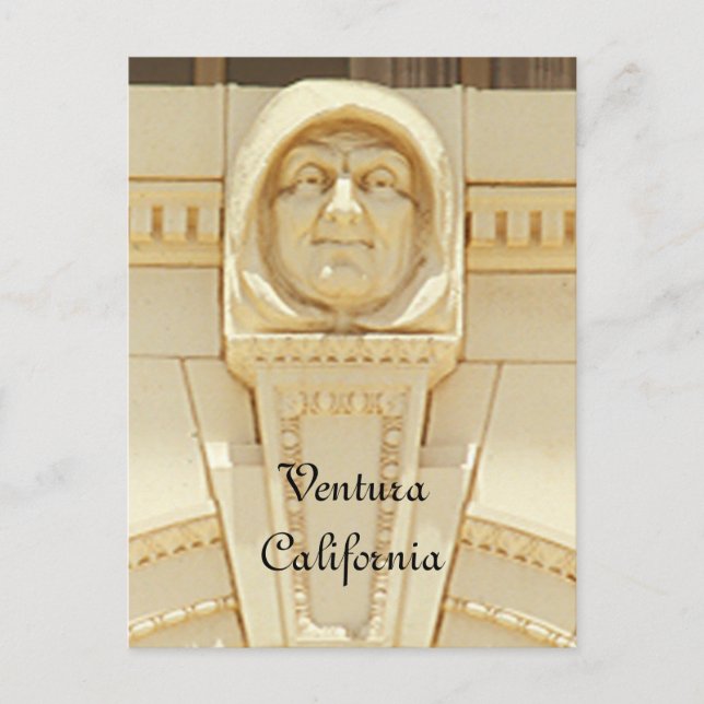 Postcard - Monk #2 Keystone (Front)