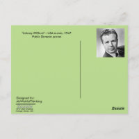 Postcard - Movie poster "Johnny O'Clock," 1947