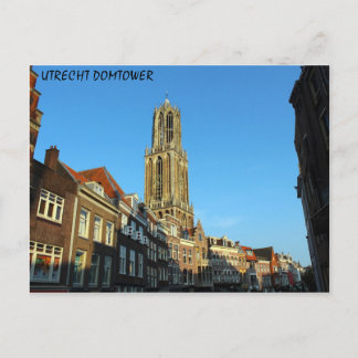 POSTCARD - NETHERLANDS UTRECHT CITY DOMTOWER