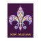 Postcard New Orleans Fleur-de-lis