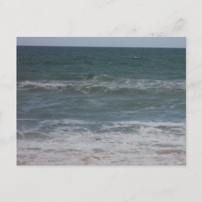 Postcard ocean view style design (Front)