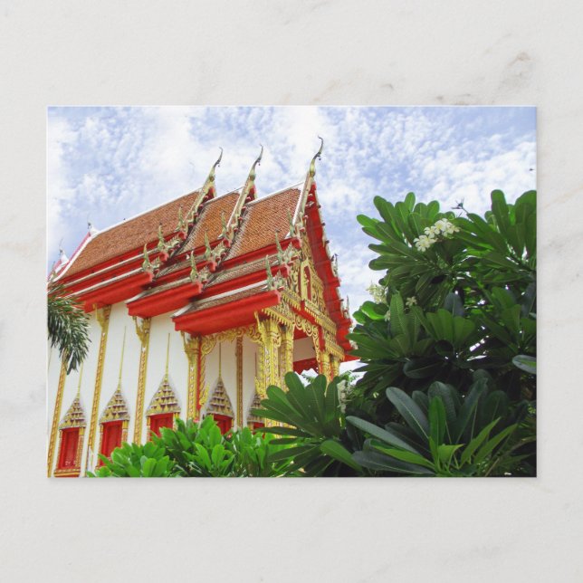 Postcard of Buddhist temple (Front)