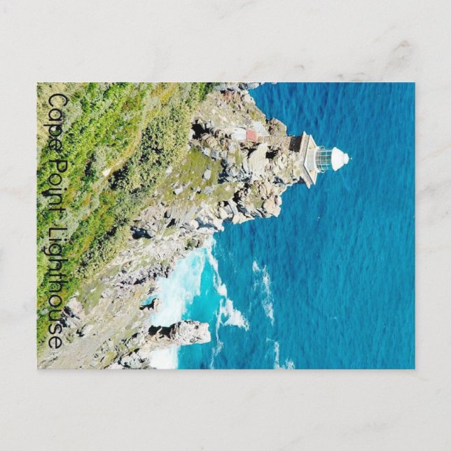 Postcard of Cape Point Lighthouse, South Africa (Front)