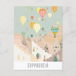 Postcard Of Cappadocia   Kapadokya Balloon