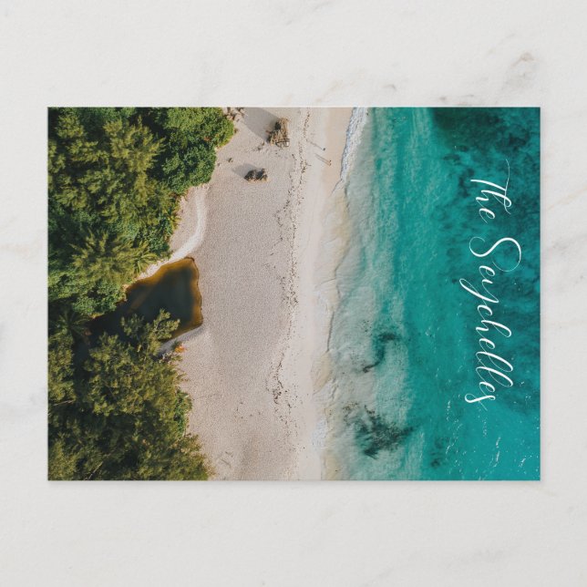 Postcard of the Seychelles, East Africa (Front)