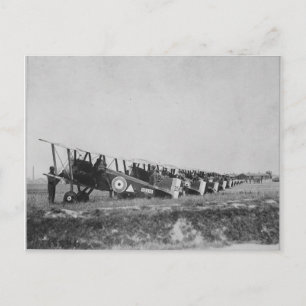 Postcard of WWI planes